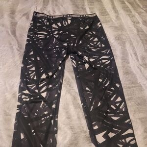 Under Armour Abstract Black and White Leggings